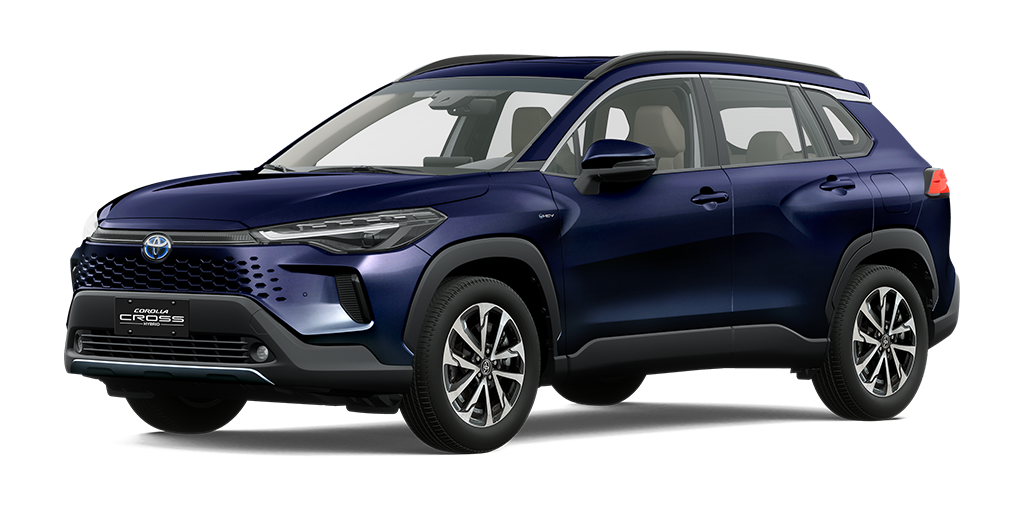 Corolla Cross HíbridaAzul Oscuro